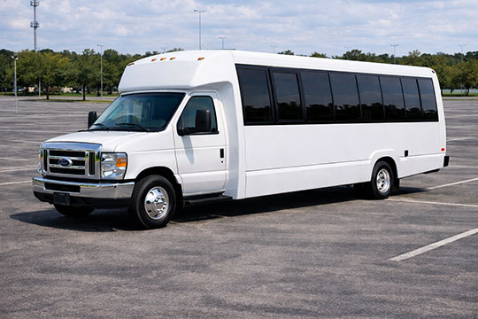 25-passenger minibus available for charter in Wheatfield, IN